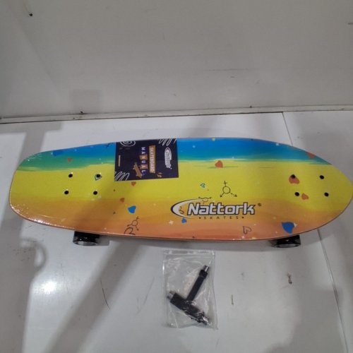 KIDS NATTORK SKATEBOARD - 29" X 9" - RAINBOW image 3