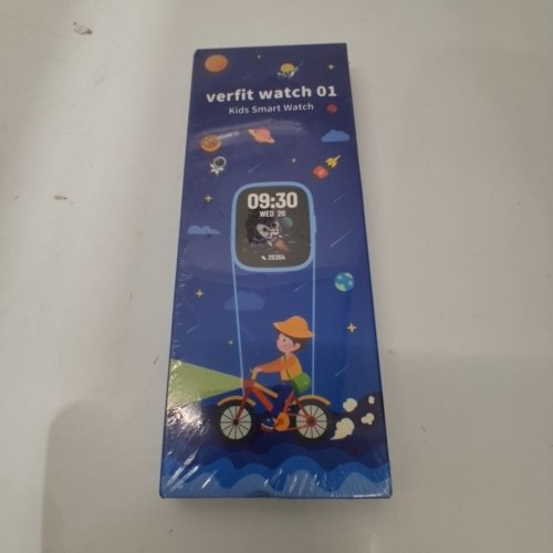 KIDS VERFIT FITNESS TRACKER SMART WATCH - NO APP REQUIRED - BLACK image 2