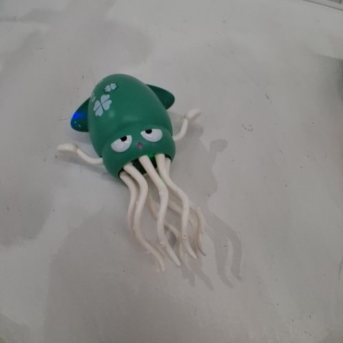 SMART INTERACTIVE WIGGLY ROBOTIC OCTOPUS WITH FISHING ROD - GREEN (MODEL: 158-21C) image 2