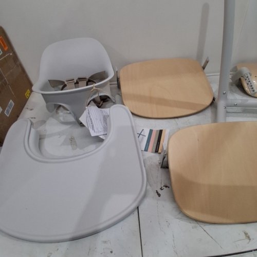 CYBEX GOLD LEMO 2 CONVERTIBLE 3-IN-1 HIGHCHAIR - 209LB MAX - SAND WHITE (MODEL: 521003587) image 5