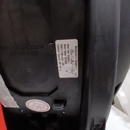 EVENFLO SYMPHONY SPORT 3 IN 1 CAR SEAT INFANT/CONVERTIBLE/BOOSTER - MEDIUM - BLACK SHADOW - (MODEL: 34512335C) image 2