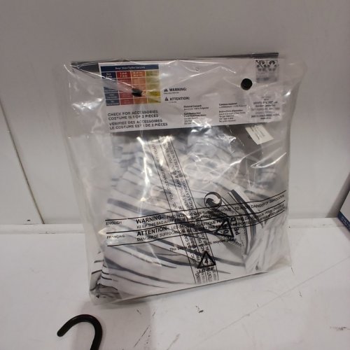 2PC BOYS RUBIES MUMMY COSTUME - LARGE (10/12) - WHITE / BLACK (ITEM: 1001654) image 3