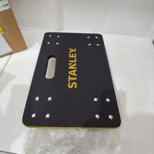 STANLEY MOVING DOLLY WITH HANDLE - 440LBS CAP - 11.8" X 17.7" - BLACK/YELLOW (MODEL: SXWT-MS572) image 2