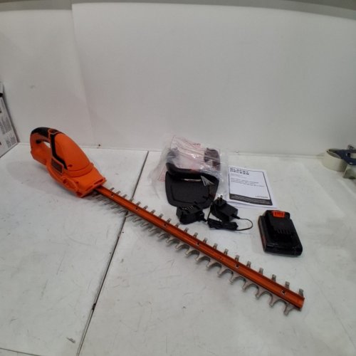 BLACK+DECKER 20V BARE MAX LITHIUM ION CORDLESS HEDGE TRIMMER WITH BATTERY - 22"\20v -(MODEL: LHT2220B) image 2