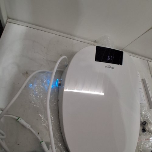 WLJBIDET SMART BIDET TOILET SEAT WITH REMOTE - WHITE (MODEL: WU-080KL) image 2