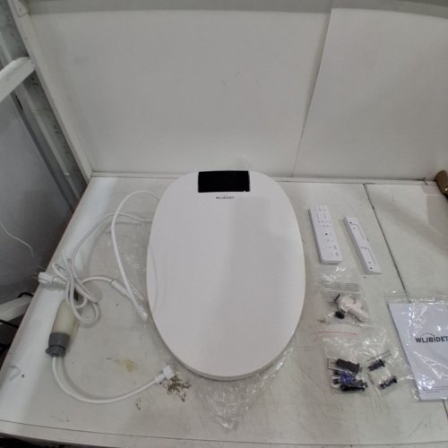 WLJBIDET SMART BIDET TOILET SEAT WITH REMOTE - WHITE (MODEL: WU-080KL) image 3