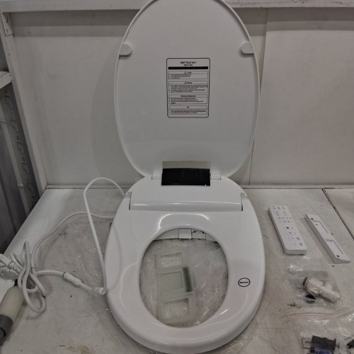 WLJBIDET SMART BIDET TOILET SEAT WITH REMOTE - WHITE (MODEL: WU-080KL) image 5