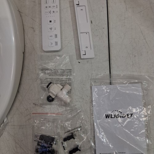 WLJBIDET SMART BIDET TOILET SEAT WITH REMOTE - WHITE (MODEL: WU-080KL) image 6