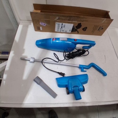 BISSELL FEATHERWEIGHT 3-IN-1 LIGHTWEIGHT CORDED STICK/HANDHELD VACUUM - BLUE (MODEL: 2033V) image 3