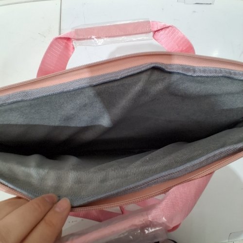 TACILIP MESSENGER SHOULDER BAG FOR LAPTOP - PINK image 2