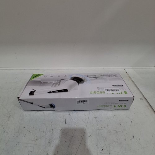 8-IN-1 CORDLESS RECHARGEABLE SPIN BRUSH SCRUBBER KIT - WHITE (MODEL: ANS8050) image 5