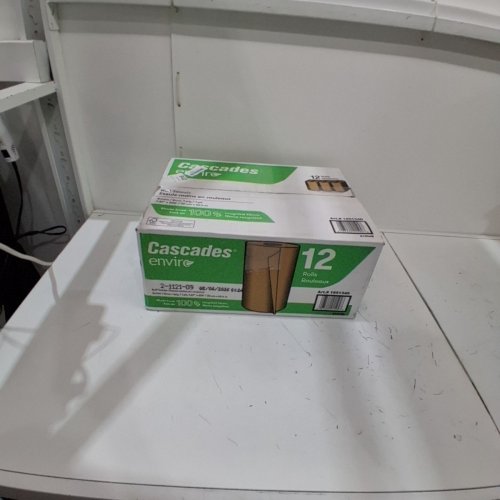 10PK CASCADES PRO PERFORM BRIOPACK ROLL PAPER TOWEL - 1-PLY - 205FT - BROWN (MODEL:1851340) image 5
