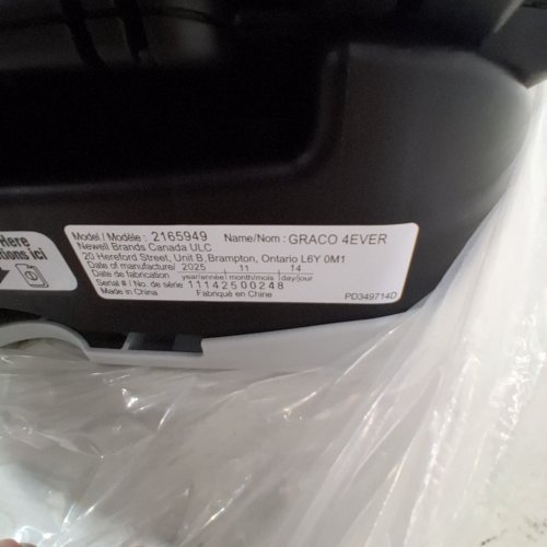 GRACO 4EVER 4-IN-1 CAR SEAT WITH RAPID REMOVE COVER IN LOFTON (MODEL:2165949) image 2