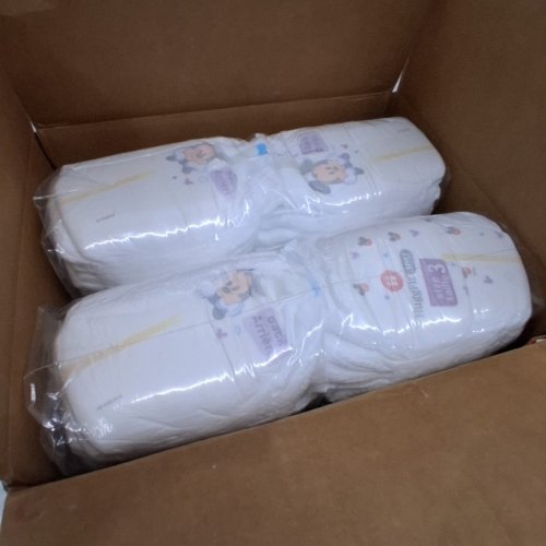 136PK HUGGIES LITTLE MOVERS HUGGFIT 360° BABY DIAPERS - SIZE 3 image 2