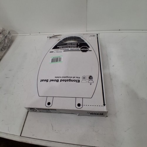 KOHLER ELONGATED TOILET SEAT - 18 5/8" X 14.1" - WHITE (MODEL: K-4694-0) image 4