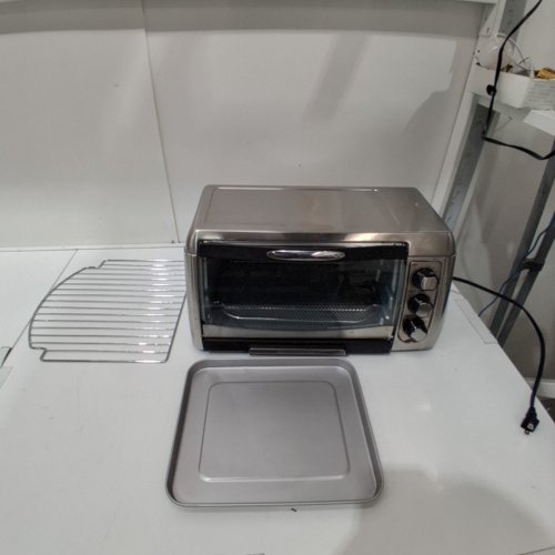 HAMILTON BEACH SURE-CRISP AIR FRYER TOASTER OVEN - STAINLESS STEEL (MODEL: 31323) image 3