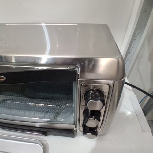 HAMILTON BEACH SURE-CRISP AIR FRYER TOASTER OVEN - STAINLESS STEEL (MODEL: 31323) image 4