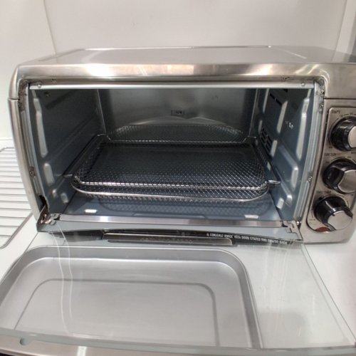 HAMILTON BEACH SURE-CRISP AIR FRYER TOASTER OVEN - STAINLESS STEEL (MODEL: 31323) image 5