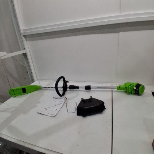 GREENWORKS CORDLESS STRING TRIMMER - 12"- GREEN/BLACK (MODEL: STF309) image 2