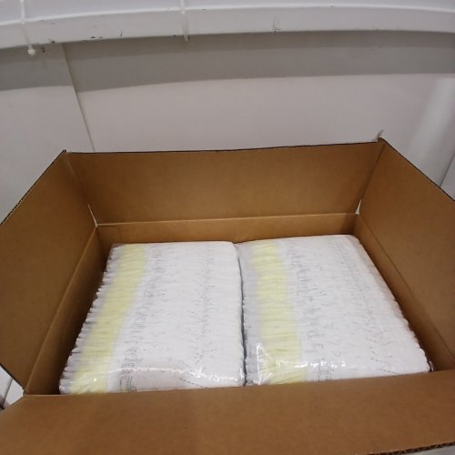 132PK PAMPERS SWADDLERS DISPOSABLE BABY DIAPERS - SIZE 5 image 2