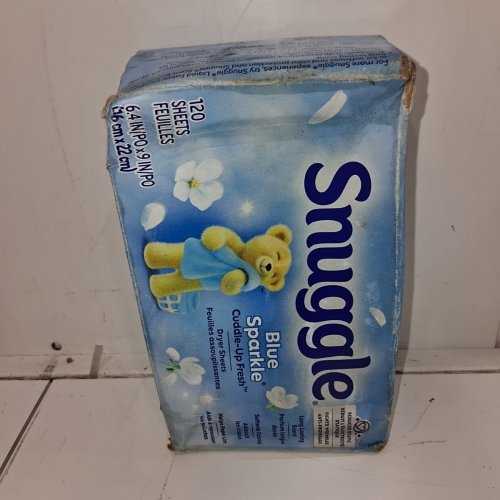 SNUGGLE BLUE SPARKLE CUDDLE-UP FRESH DRYER SHEETS - 120 SHEETS image 3