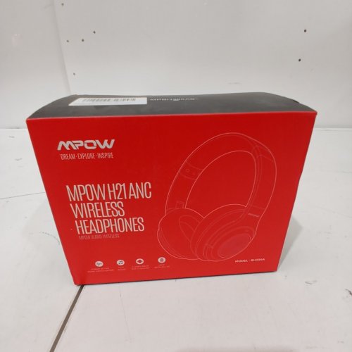 MPOW H21ANC HYBRID NOISE-CANCELLING WIRELESS HEADPHONES WITH CASE - 65HR PLAYTIME - HI-FI AUDIO (MODEL: BH398A) image 3