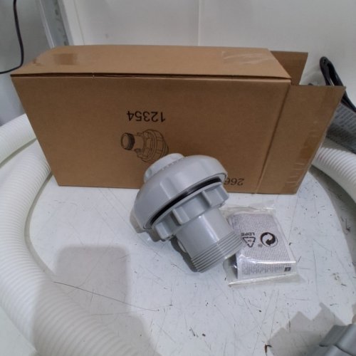 INTEX C1500 KRYSTAL CLEAR CARTRIDGE FILTER PUMP FOR ABOVE GROUND POOLS - 1500GPH PUMP FLOW RATE - WHITE image 9