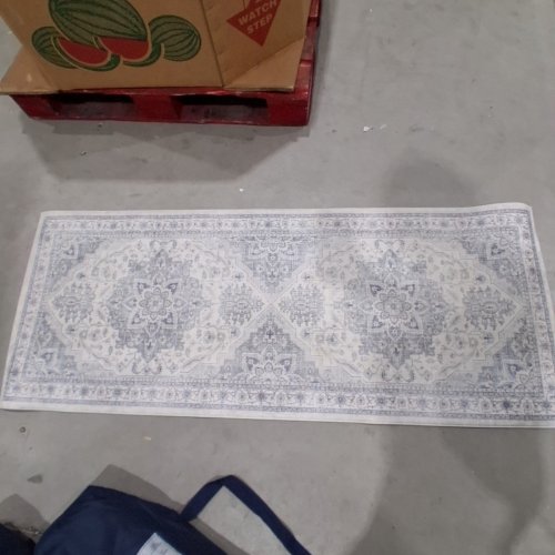 THOMASVILLE COMFORT ANTI FATIGUE KITCHEN FLOOR MAT - 2FT X 5FT - BLACK/WHITE - (MODEL: 1917722) image 4