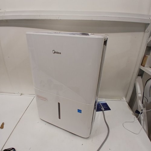 MIDEA ENERGY STAR CERTIFIED DEHUMIDIFIER WITH REUSABLE AIR FILTER AND APP CONTROL - 4,500 SQ.FT - 23.6L - WHITE (MODEL: MAD50C1AWS-A) image 3