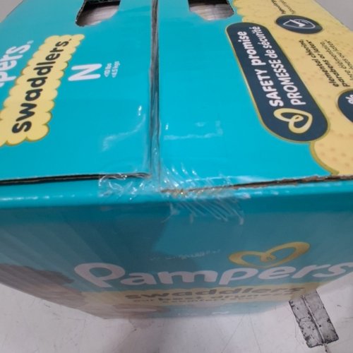 136PK PAMPERS SWADDLERS SKIN SAFE DISPOSABLE DIAPERS - NEWBORN image 3