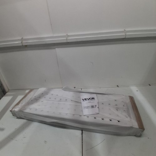 VEVOR HEAVY DUTY ALUMINUM TRAILER RAMPS WITH ANTI SLIP PLATES - 39" X 12" - SILVER - (MODEL: HXQCPD2J39*12) image 2