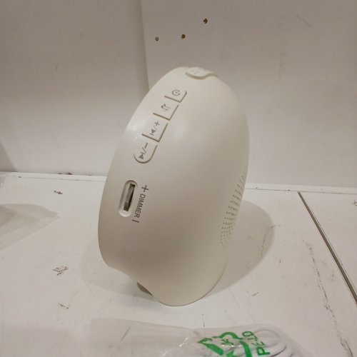 AFEXOA SOUND WAKE-UP SUNRISE ALARM CLOCK WITH LIGHT - 30 SOOTHING SOUNDS, 8 COLOR DIMMABLE NIGHT LIGHT - WHITE image 3