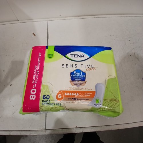 60PK TENA SENSITIVE CARE INCONTINENCE PADS - ULTIMATE (6) image 2