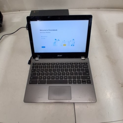 ACER CHROMEBOOK OS - 11.6" SCREEN - 4G RAM / 16G SSD - BLACK - (MODEL: C740-C5U9) image 2