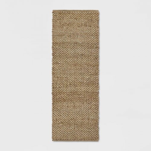 THRESHOLD ANNANDALE SOLID RUNNER RUG - 2FT 4" X 7FT - NATURAL (STYLE: ANNANDALE) image 2