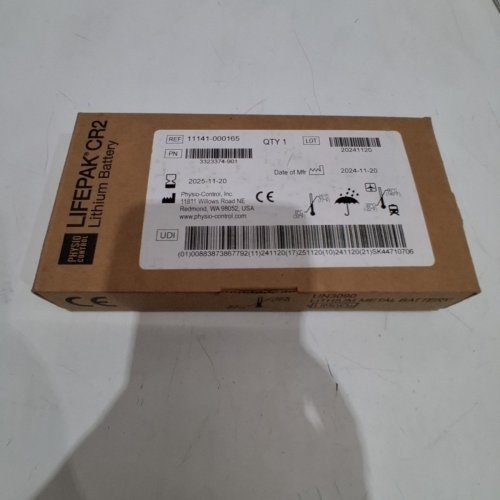 PHYSIO-CONTROL LIFEPAK CR2 REPLACEMENT BATTERY - FOR LIFEPAK CR2 DIFIBULATOR - BLACK image 5