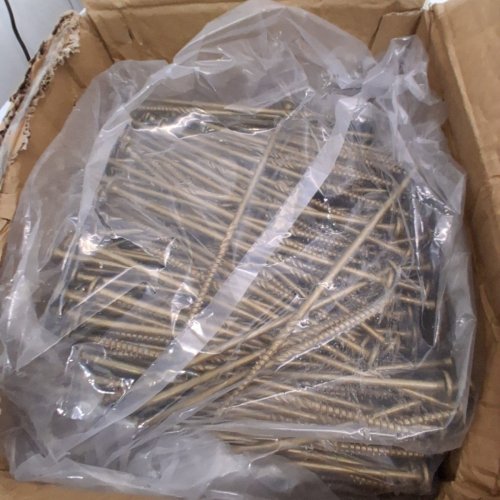 600PK HEAVY-DUTY OUTDOOR DECK SCREWS - 8" - TAN (MODEL: YS522-CA) image 3
