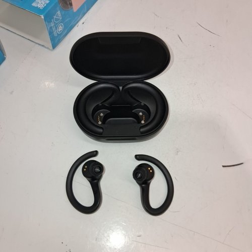JLABS JBUDS AIR SPORT TRUE WIRELESS BLUETOOTH SWEAT RESISTANCE 5.0 CONNECTION EAR BUDS - BLACK (MODEL: ‎EBJBUDSAIRSPRTRBLK82) image 4