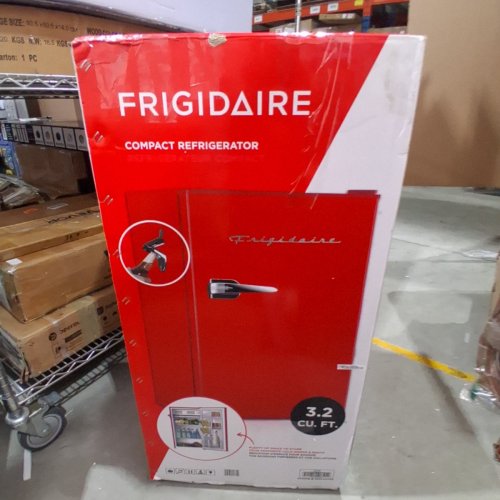FRIGIDAIRE RED RETRO COMPACT REFRIGERATOR - 3.2CU.FT - RED image 7