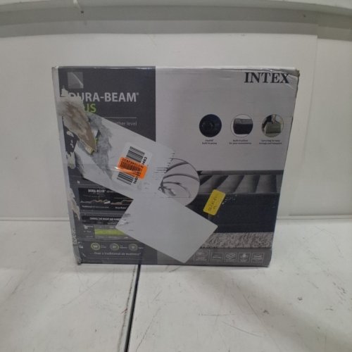 INTEX DURA-BEAM PLUS DELUXE RAISED PILLOW REST BUILT IN PUMP AIR MATTRESS - QUEEN 16.5" RISE (MODEL: AP619D/64135CA) image 5