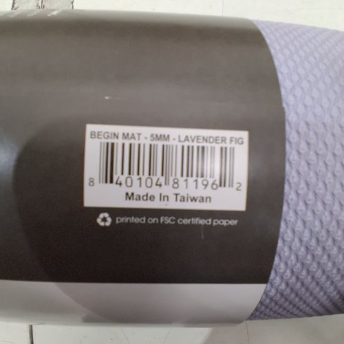 MANDUKA BEGIN YOGA & PILATES MAT - 24" X 71" X 5MM - LAVENDER FIG image 2
