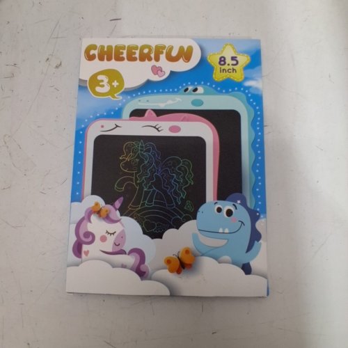 CHEERFUN DOODLE BOARD LCD DRAWING TABLET - 8.5" - PINK UNICORN image 2
