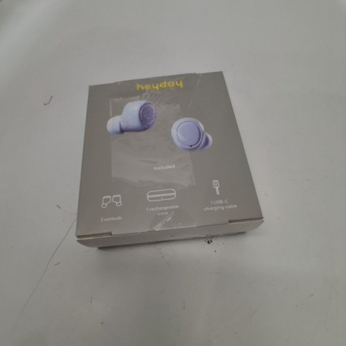 HEYDAY TRUE WIRELESS BLUETOOTH EARBUDS WITH 33FT RANGE - SKY BLUE (MODEL: 008 07 2227) image 4