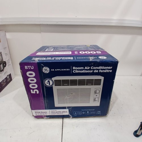 GE APPLIANCES MECHANICAL ROOM AIR CONDITIONER FOR SMALL ROOMS - 5000BTU - 150SQ. FT. (MODEL: AWAS05BWFC) image 2