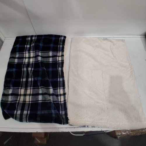 3PC FUTURE SOFT REVERSIBLE COMFORTER SET - QUEEN - PLAID (MODEL: 3400101) image 5