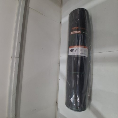 VEVOR POLYPROPYLENE WOVEN FABRIC FOR LANDSCAPING - 6FT X 250FT - BLACK - (MODEL: 6*250FT116) image 2