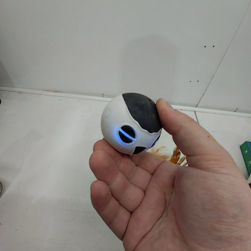 ORSDA SMART CAT BALL TOY - WHITE / BLACK (MODEL: T96) image 2