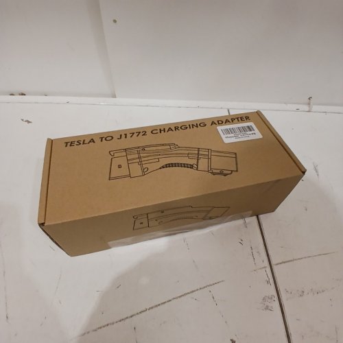 TESLA TO J1772 ADAPTER - COMPATIBLE WITH ALL J1772 ELECTRIC VEHICLES - 60A/250V AC MAX - BLACK image 3