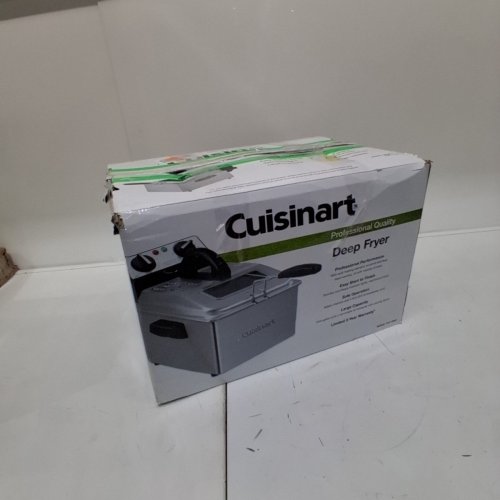 CUISINART 4-QUART 1800 WATT DEEP FRYER - STAINLESS STEEL - (CDF-250C) image 5