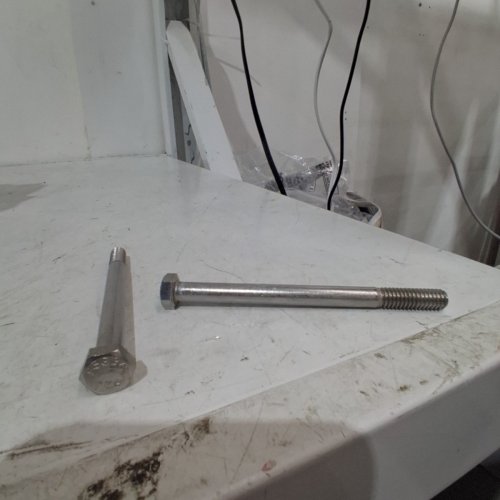 BRIGHTON 4.2" 18-8 HEX CAP SCREWS - STAINLESS STEEL image 2